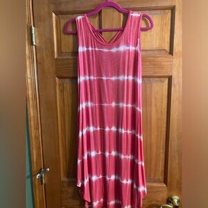 Tye dye dress size small